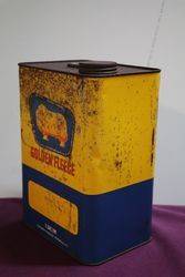 Golden Fleece One Gallon Motor Oil Tin 