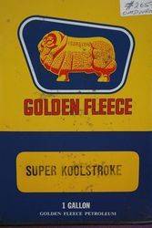 Golden Fleece One Gallon Motor Oil Tin 