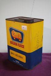 Golden Fleece One Gallon Motor Oil Tin 