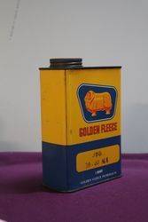 Golden Fleece One Quart Motor Oil Tin 