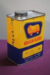 Golden Fleece One Quart Oil Tin 
