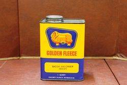 Golden Fleece Quart Oil Tin