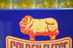 Golden Fleece Ram on Bone 10 Bottle Motor Oil Rack