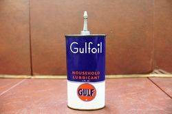 Gulf Household Lubricant Tin