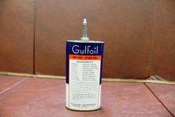 Gulf Household Lubricant Tin