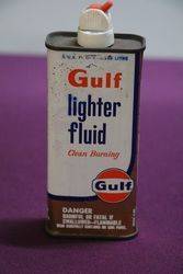 Gulf Lighter Fluid Tin