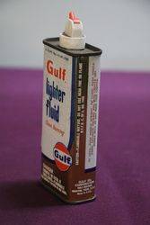 Gulf Lighter Fluid Tin