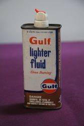 Gulf Lighter Fluid Tin