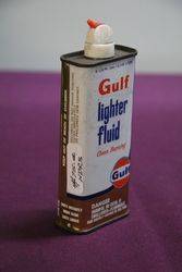 Gulf Lighter Fluid Tin