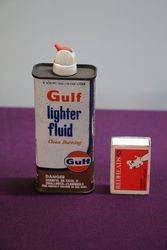 Gulf Lighter Fluid Tin