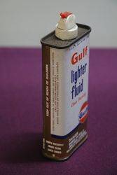 Gulf Lighter Fluid Tin