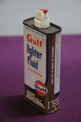 Gulf Lighter Fluid Tin