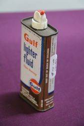 Gulf Lighter Fluid Tin