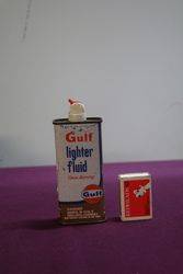 Gulf Lighter Fluid Tin