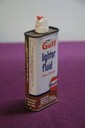 Gulf Lighter Fluid Tin