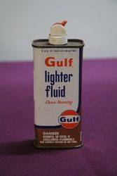 Gulf Lighter Fluid Tin