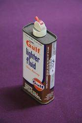 Gulf Lighter Fluid Tin