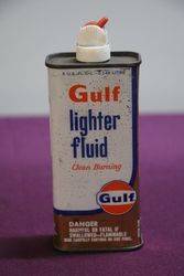 Gulf Lighter Fluid Tin