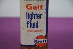 Gulf Lighter Fluid Tin