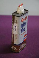 Gulf Lighter Fluid Tin