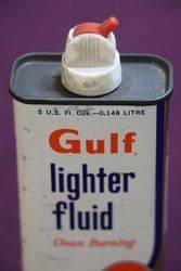 Gulf Lighter Fluid Tin 