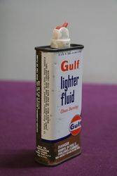 Gulf Lighter Fluid Tin 