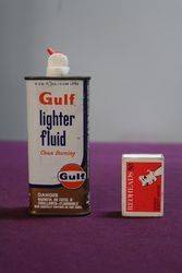 Gulf Lighter Fluid Tin 