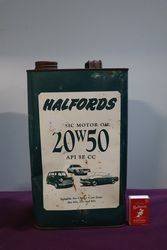 Halfords Classic Motor Oil 20w50 5 Litres Can 