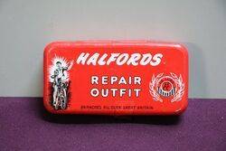 Halfords Cycle Repair Outfit Tin 