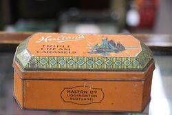 Haltonis Triple Cream Caramels Toffee Tin