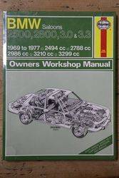 Haynes Owners Workshop Manual BMW Saloons 