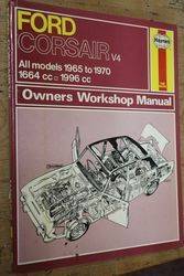 Haynes Owners Workshop Manual Ford Corsair V4 