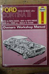 Haynes Owners Workshop Manual Ford Cortina III 