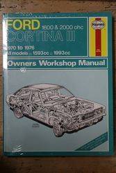 Haynes Owners Workshop Manual Ford Cortina III 1970 to 1976 