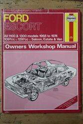 Haynes Owners Workshop Manual Ford Escort 1968 to 1974