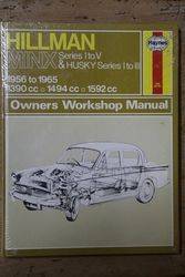 Haynes Owners Workshop Manual Minx Series I to V  and Husky Series I to III