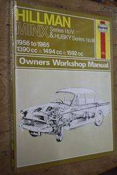 Haynes Owners Workshop Manual Minx Series I to V  and Husky Series I to III