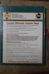 Haynes Owners Workshop Manual Triumph 1300 and 1500 1965 to 1974 