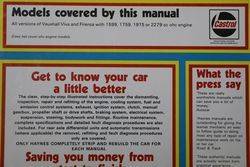 Haynes Owners Workshop Manual Vauxhall ohc Viva  Firenza 