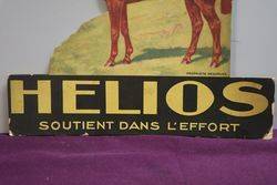 Helios Horse Advertising Card