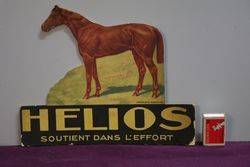 Helios Horse Advertising Card