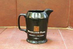 Highland Park Single Malt Scotch Whisky Pub Jug