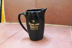 Highland Queen Old Scotch Whiskey Pub Jug