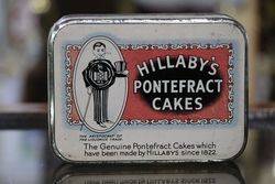 Hillaby's Pontefract Cake Pictorial Tin 