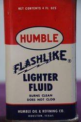 Humble Flashlike Lighter Fluid  4 Ozs Tin 