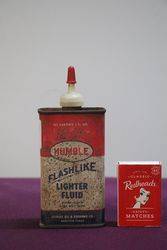 Humble Flashlike Lighter Fluid  4 Ozs Tin 