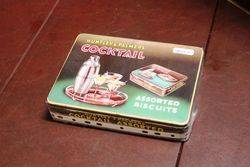 Huntley And Palmers Cocktail Biscuit Tin