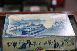 Huntley & Palmers Pictorial  Biscuit Tin  C1897 