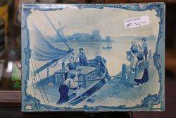 Huntley and Palmers Pictorial  Biscuit Tin  C1897 