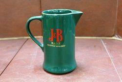 J and B Rare Scotch Whiskey Pub Jug